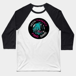 Neon Maniacs Fang Gang Baseball T-Shirt